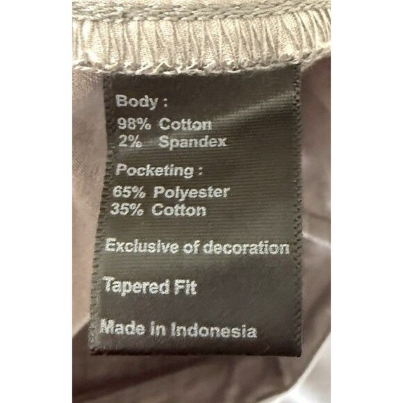 Flint and Tinder Gray Tapered Fit Straight Leg Pants Men’s Size 33 X 30 - Picture 9 of 10